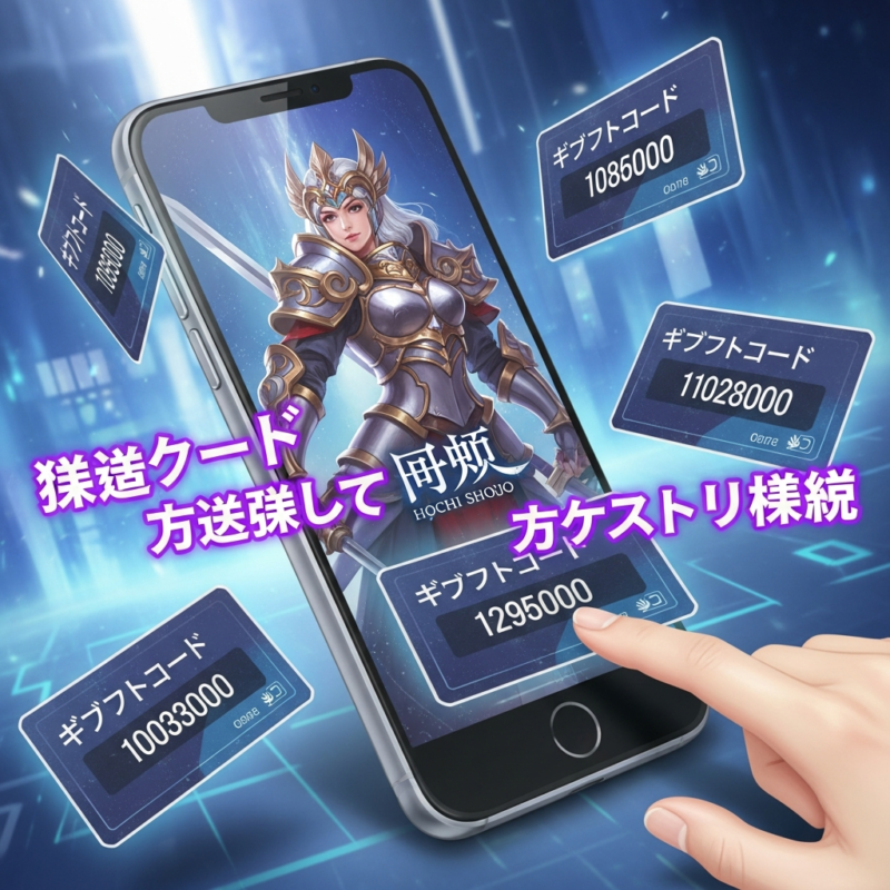 Illustration of 放置少女のギフトコード｜入手方法と裏技を徹底解説